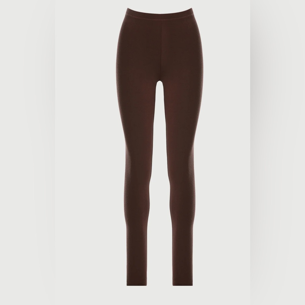 NWT high waist naked wardrobe NW sculpt leggings chocolate brown size S (small)